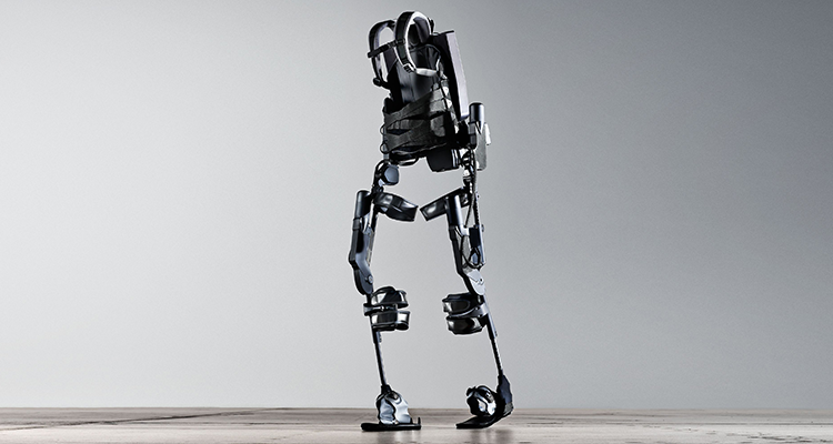 Ekso Bionics' GT battery powered exoskeleton